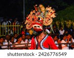 Small photo of KATHARAGAMA, SRI LANKA - 1 August 2015, Katharagama Devol, Devalaya - This a devol to worship lord Katharagama. Many Sri lankan come to this devol to worship as a annual ritual of their life, Sri Lank