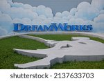 Small photo of DUBAI; UNITED ARAB EMIRATES - November 05; 2021: Dreamworks Pavillion in Motiongate DUBAI Parks And Resorts
