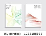modern covers with gradient... | Shutterstock .eps vector #1238188996