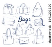Doodle Set Of Bag Collection  ...
