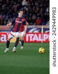 Small photo of 23 February 2024; Stadio Renato dall'Ara, Bologna, Italy; Serie A football; Bologna vs Hellas Verona; Bologna's Giovanni Fabbian