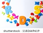 school abc colorful background... | Shutterstock . vector #1182669619
