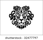 vector lion | Shutterstock . vector #32477797