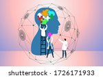 psychology specialist doctor... | Shutterstock .eps vector #1726171933