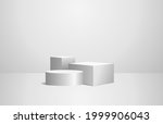 podium cube and cylindrical... | Shutterstock .eps vector #1999906043