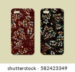 mobile phone case design.... | Shutterstock .eps vector #582423349
