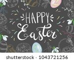Easter Background With...