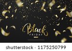 black friday sale background... | Shutterstock .eps vector #1175250799