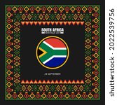 Heritage Day South Africa...