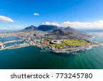 Aerial View Of Cape Town  South ...