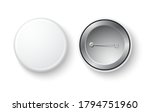 vector realistic pin badge... | Shutterstock .eps vector #1794751960