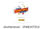 sale banner template design... | Shutterstock .eps vector #1968147313