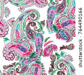 Floral Paisley Pattern Trendy...
