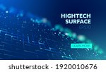 future technology. hightech... | Shutterstock .eps vector #1920010676