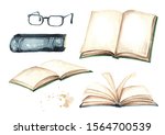 Open Books And Reading Glasses...