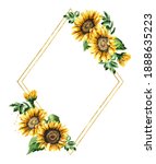 Sunflower Decorative Frame ...