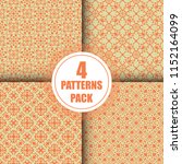 beautiful  vintage pattern... | Shutterstock .eps vector #1152164099