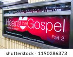 Small photo of Sep.27.2018. Tokyo Baptist Church, Daikanyama, Minami Shibuya, Shibuya Ward, Tokyo, Japan. Guideboard of gospel.