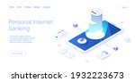 personal internet banking and... | Shutterstock .eps vector #1932223673
