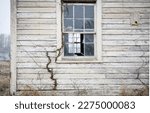 Old Abandoned House With Broken ...