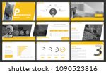 yellow  black  presentation... | Shutterstock .eps vector #1090523816