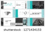 presentation template. 2020.... | Shutterstock .eps vector #1271434153