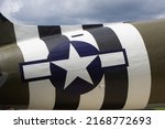 The old American Dakota WW2 Plane. 