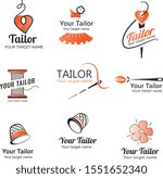Set Of Tailor Logos  Labels ...