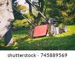 Mulching Autumn Leaves Free Stock Photo - Public Domain Pictures