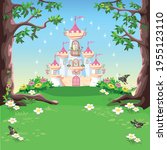 Fairy Tale Background With...