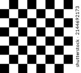 Black And White Chessboard...