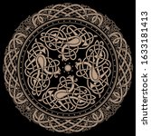 ancient celtic mythological... | Shutterstock .eps vector #1633181413