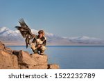 Traditional Kazakh Eagle Hunter ...