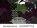 vector pattern. abstract... | Shutterstock .eps vector #2155497713