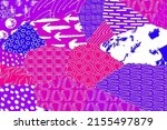vector pattern. abstract... | Shutterstock .eps vector #2155497879