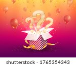winning gifts lottery vector... | Shutterstock .eps vector #1765354343