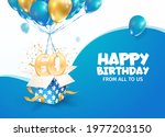 celebrating 60th years birthday ... | Shutterstock .eps vector #1977203150