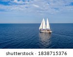 Sailing. Luxury Yacht Ship Boat ...