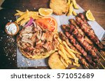Shawarma  Gyros Dish And Greek...