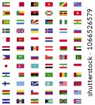world countries flags... | Shutterstock .eps vector #1066526579