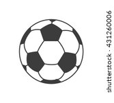 Soccer Ball Icon. Flat Vector...