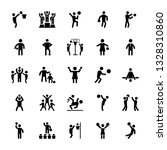 sports pictograms vector pack | Shutterstock .eps vector #1328310860