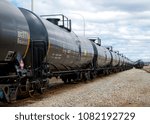 Black Railway Tanker Cars To...