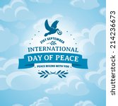 International Day Of Peace...