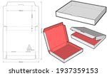 self assembling folding box.... | Shutterstock .eps vector #1937359153
