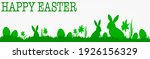 happy easter  easter card... | Shutterstock . vector #1926156329