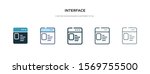 interface icon in different... | Shutterstock .eps vector #1569755500