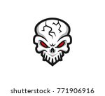 skull logo  icon or skull... | Shutterstock .eps vector #771906916