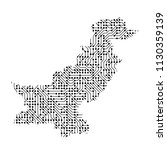 abstract schematic map of... | Shutterstock . vector #1130359139