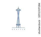 Seattle city. Vector illustration.